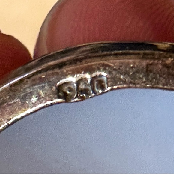 Vintage 950 Sterling Silver Tiger Cowrie Shell Bracelet – Boho Coastal Beach - Picture 3 of 5